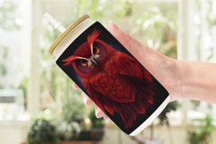 Glass Can Wraps Red Owl Product Image 6