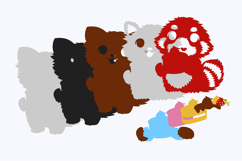 Red Panda 3D SVG Product Image 2