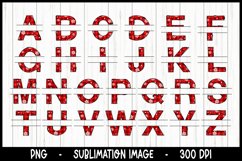 SUPER 7 Christmas Split Monogram sublimation set bundle Product Image 13