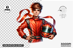 red race driver png, racing suit clipart sublimation, motorsport driver png design, race car driver red suit png, automotive racing clipart sublimation, race driver printable art, motorsport racing t shirt design, car driver red suit png file, racing driv