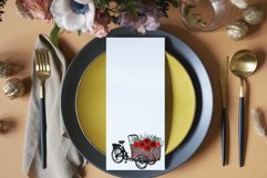 Red roses floral cargo bikes flower shop, wedding decoration Product Image 10