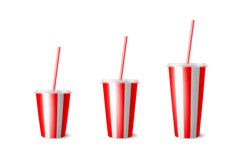 Disposable Cup. Vector Set. Product Image 6