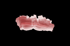 Red splash watercolor stroke brush art element design Product Image 2