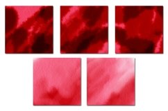 Red Watercolor 4 Digital Papers Product Image 3