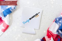 Can Cooler Sublimation Mock up Product Image 1