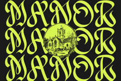 Redagon | Blackletter Typeface Product Image 2