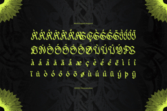Redagon | Blackletter Typeface Product Image 11