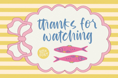 Redfish Grouper - Bold Modern Handwritten Product Image 20