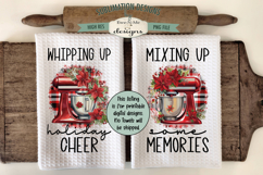 Holiday Kitchen Towel Bundle | 16 Christmas Baking PNG Files Product Image 9