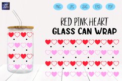 Heart Glass Wrap | Valentines Day Libbey Glass Wrap Product Image 1