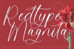 Redtype Magnita - Modern Freestyle Handwritten Product Image 1
