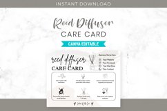 Reed Diffuser Care Card Canva Guide Product Image 1