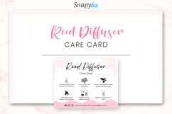 Reed Diffuser Care Card Canva Template Product Image 6