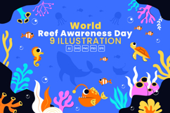 9 World Reef Awareness Day Illustration Product Image 1