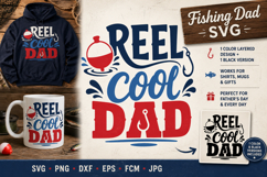 Reel cool dad Fishing Quote SVG, Dad Fishing svg, Product Image 3