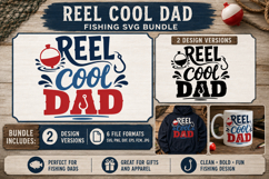 Reel cool dad Fishing Quote SVG, Dad Fishing svg, Product Image 2