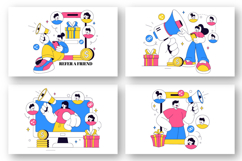 10 Refer a Friend Illustration Product Image 2