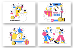 10 Refer a Friend Illustration Product Image 3
