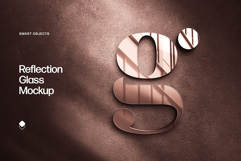 Reflection Glass Logo Mockup Product Image 1