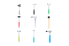 reflex hammer set cartoon Product Image 1