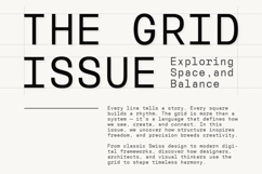 Reflow Mono Editorial Fixed-Width Typeface Product Image 2