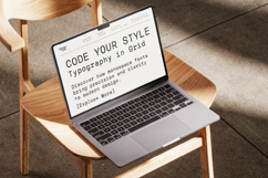 Reflow Mono Editorial Fixed-Width Typeface Product Image 6