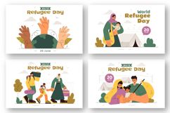 9 World Refugee Day Illustration Product Image 2