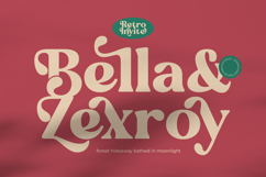 Regina Bonita - Modern Retro Serif Font Product Image 5