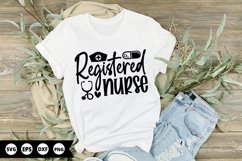 Registered Nurse - Nurse SVG Design Product Image 1