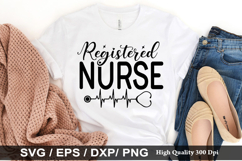 Registered Nurse SVG - Nurse Design Product Image 1