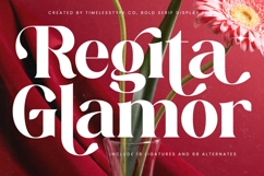 Regita Glamor - Bold Serif Display Font Product Image 1