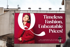 Regita Glamor - Bold Serif Display Font Product Image 10