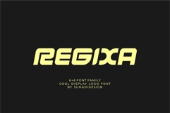 Regixa - Display Logo Font Product Image 1
