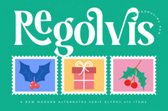 Regolvis - Modern Alternates Serif Product Image 1