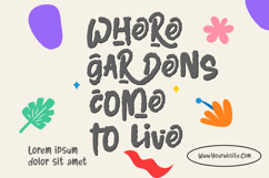 Regoomie - Doodly Handwritten Display Font Product Image 4