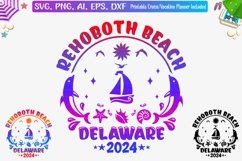 Rehoboth Beach 2024 Svg, Delaware Vacation Shirt Png Product Image 1