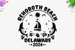 Rehoboth Beach 2024 Svg, Delaware Vacation Shirt Png Product Image 2