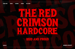 Reilsow Meltica Sharp Aggressive Metal Font Product Image 2