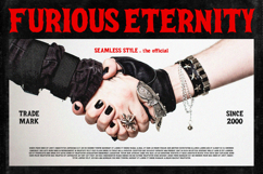 Reilsow Meltica Sharp Aggressive Metal Font Product Image 4