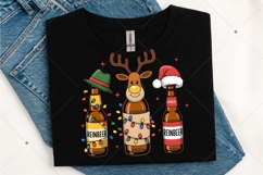 Reinbeer PNG, Funny Christmas PNG, Christmas Beer PNG Product Image 6