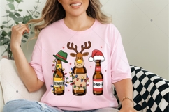 Reinbeer PNG, Funny Christmas PNG, Christmas Beer PNG Product Image 1