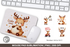 Reindeer Antics Mouse Pad Product Image 1