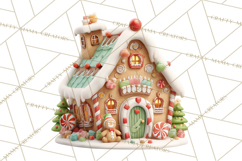 Reindeer Bakery Clipart PNG, Cute Christmas Baking PNG Product Image 5