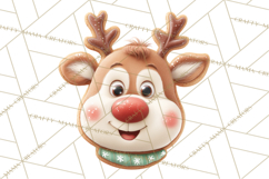Reindeer Bakery Clipart PNG, Cute Christmas Baking PNG Product Image 3