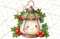 Christmas Reindeer PNG Cute Kawaii Holiday Clipart Product Image 5
