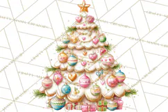 Christmas Reindeer PNG Cute Kawaii Holiday Clipart Product Image 3