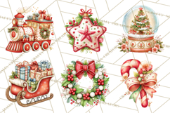 Christmas Reindeer PNG Cute Kawaii Holiday Clipart Product Image 6