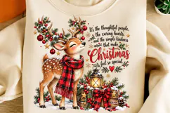 It's the Thoughtful People PNG | Christmas Deer Png Product Image 2