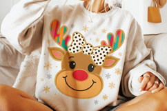 Christmas Deer PNG, Holiday PNG, Christmas Reindeer PNG Product Image 4