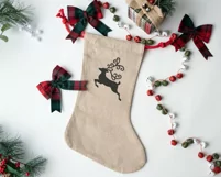 Reindeer embroidery file, Christmas embroidery design Product Image 4